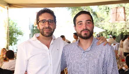  Elías Barhum y Roberto Zollino.