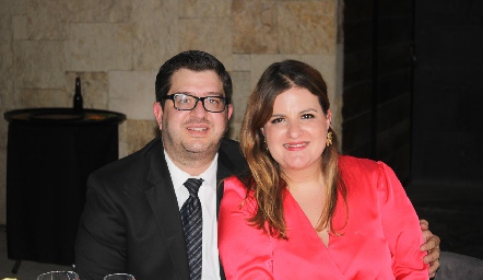  Carlos Samperio y Alejandra Martínez.