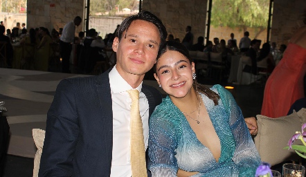  Marcelo Allende y Regina Pacheco.