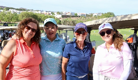  Gigi Cantalapiedra, Margarita Padilla, Alma Rosa Orozco y Blanca González.