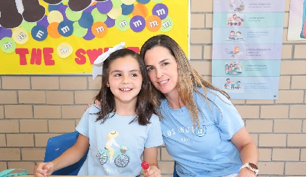  Paula Labastida y Eunice Camacho.