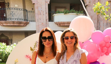  Hortensia López y Sofía Rueda.