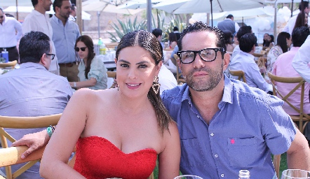  Bárbara Berrones y Fernando Rojo.