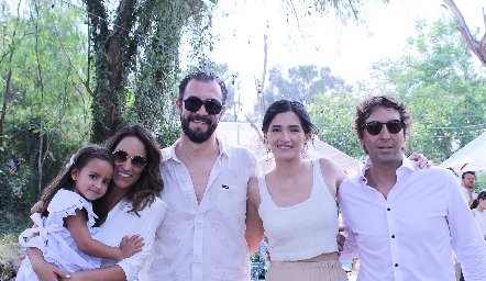  Roberta Enríquez, Gloria Leal, Memo Leal, Ale Cano y Daniel Enríquez.