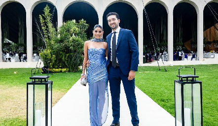 Rocío de la Vega y Johan Werge.