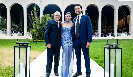  Gilberto Galván, Rocío de la Vega y Johan Werge.