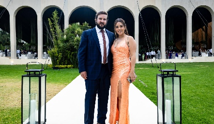  Felipe Martín e Ingrid de Luna.