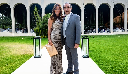  Paulina Quiroz y Alejandro Elizondo.