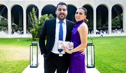 Emilio Gómez y Alexa Cárdenas.