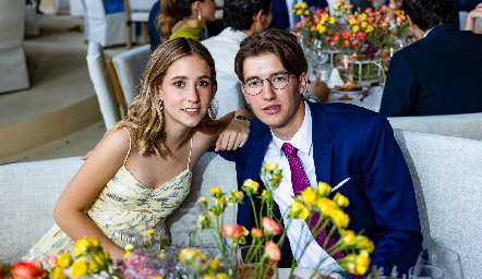  Camila Ocejo y Javier Hernández.