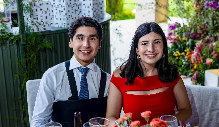  Miguel Tobías y Ana Paula García.