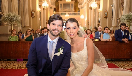  José Antonio Hernández Díaz Infante e Isa Gaviño Valladares ya son esposos.