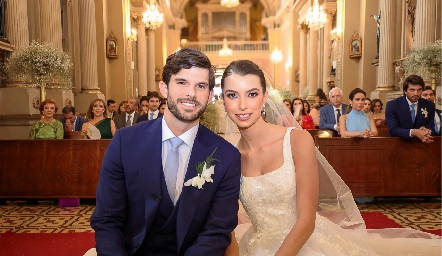  José Antonio Hernández e Isa Gaviño ya son esposos.