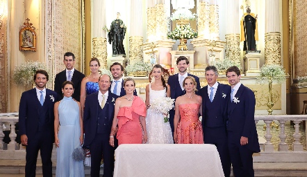  Santiago Gaviño, Alejandro Valladares, Daniela Villarreal,  Rocío Muriel, Oscar Gaviño, Oscar Gaviño, Charo Valladares, Isa Gaviño, José Antonio Hernández, Claudia Díaz Infante, José Antonio Hernández y Diego Hernández.