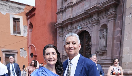  Marcela Valle y Ramón Zacarías.