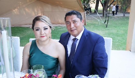  Nadia Villarreal y Mario Loredo.