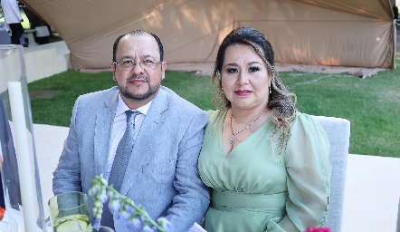  Yahir de Jesús y Nancy Rivera.