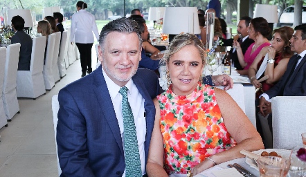 Sergio Solana y Ana Clara Bárcena.