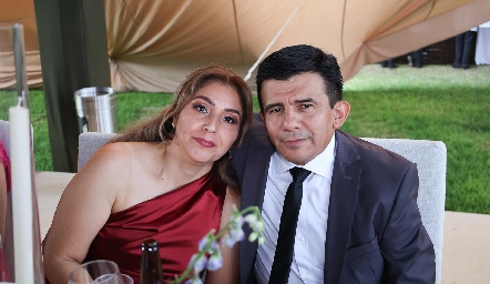  Ana Lilia Jasso y Roberto Badillo.