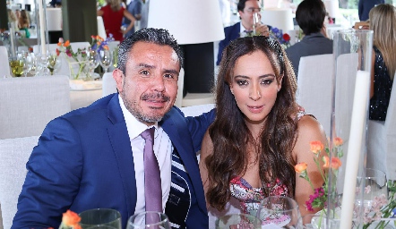  Julio Leyva y Aideé Porras.