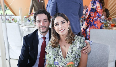  Juan Carlos Dibildox y Adriana Estrada.