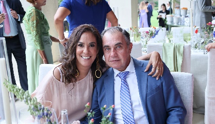  Delia Iduarte y Javier Alcalde.