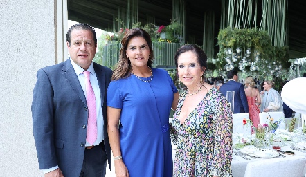  Mauricio Vera, Gabriela Díaz Infante y Maru Díaz Infante.