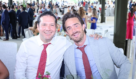  Alejandro Camarena e Iker Pauyada.