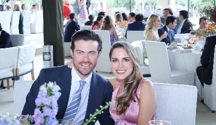  Roberto Lozano y Paulina Aguirre.