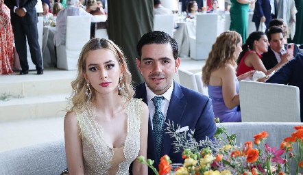  Valeria Guerrero y Mauricio Mahbub.