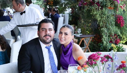  Emilio Gómez y Alexa Cárdenas.