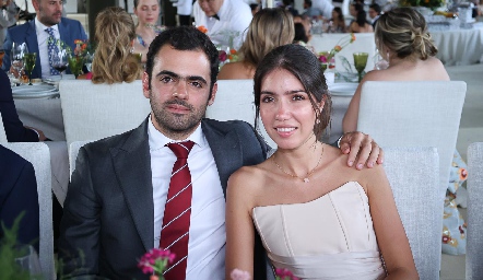  Juan Pablo Abud y Karina Alcalde.