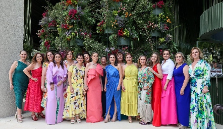  Lourdes Gutiérrez, Alba Altamirano, María Aurora Boile, Odile Sánchez, Marcela Milán, Claudia Díaz, Yusa Coulon, Charo Valladares, Claudia Silos, Marcela Valle, Tere Barrera, Sofía Carrillo, Lucía Martínez, Marisa Valle, Gaby Villanueva, Martha Huerta y Maru Bárcena.
