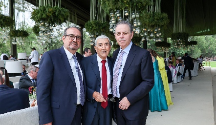  Guillermo Borbolla, Gilberto Galván y Miguel Valladares.