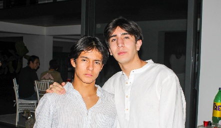  Franco Sánchez y Marcelo Abaroa.