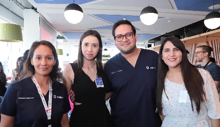  Desiré Estrada, Mary Carmen Jiménez, Gerardo Sánchez y Marisol Cuellar.