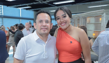 Miguel Ortega y Camila Moreno.