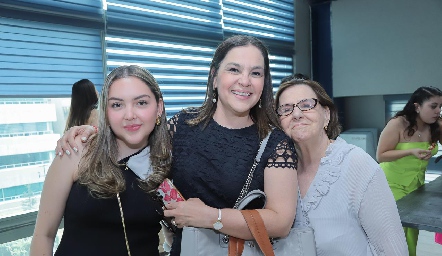  Andrea Román, Karina Ruelas y María del Socorro Ricavar.