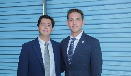  Juan Pablo Arriaga y Mario González.