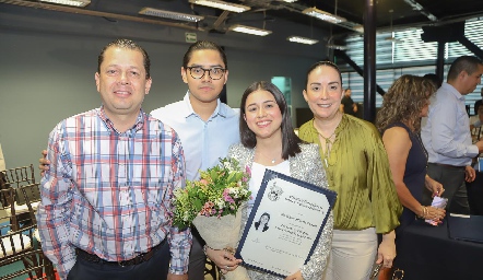  Francisco Miranda, Francisco Miranda, María José Miranda y Leticia Esqueda.