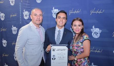  Diego Monsiváis, Paco y Sandra.