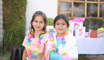  Inés Güemes y Bárbara Rojo.