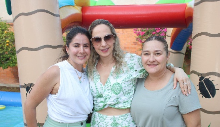  Pupi Torrescano, Ana Lila Medina e Isabel Aldrete.
