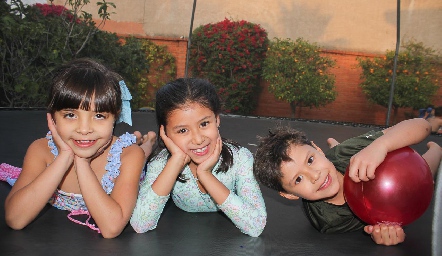  Renata, María Inés y René.