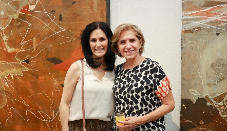  Yara Nagore y Dolores Lastras.