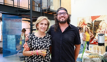  Dolores Lastras y Sergio Padilla.