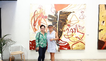  Sofía Cuadra y Yanina Herrera.