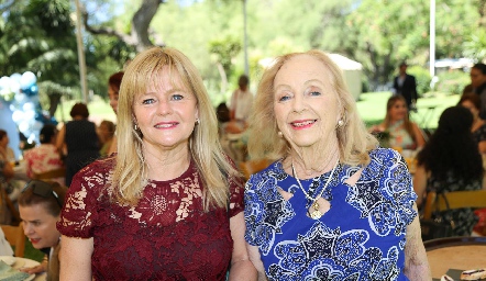  Mayra Lozano y Rosalinda Valdez.