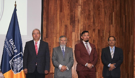  Federico Arturo Garza Herrera, Francisco Ibáñez Nuñez, Vladimir Ibáñez y Carlos Arreola.