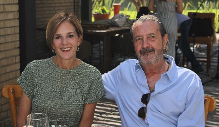 Cristina Barret y Ángel Rivero.